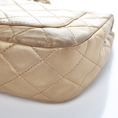 Chanel Metallic Lambskin Quilted Medium Precious Jewel Single Flap Gold 11 of 17