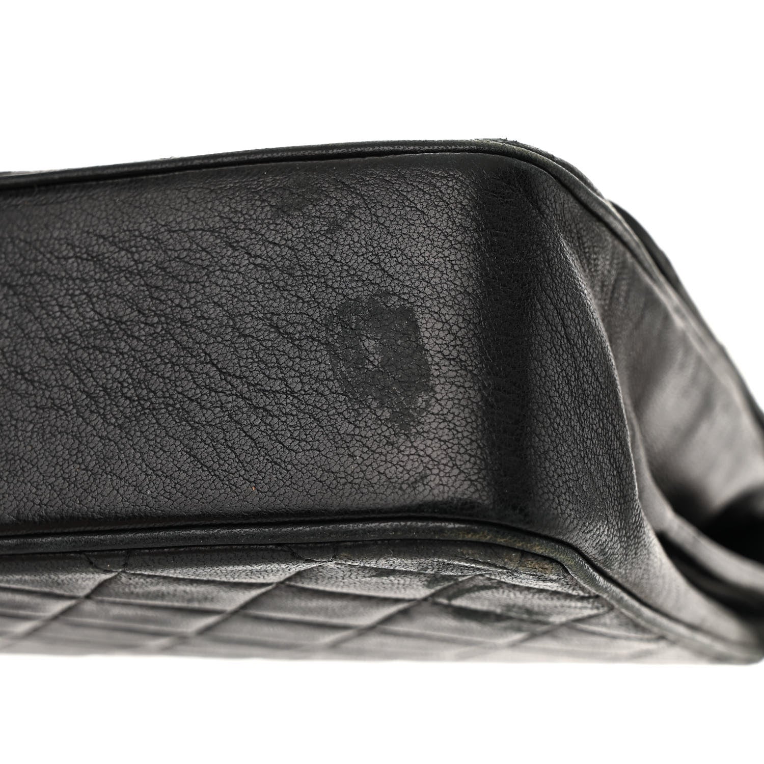 Chanel Lambskin Quilted Medium Single Flap Black 19 of 21