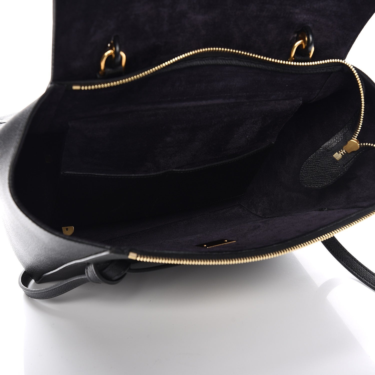 Celine Grained Calfskin Mini Belt Bag Black 6 of 8