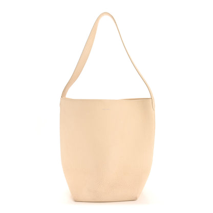 The Row Grained Calfskin Medium N/S Park Tote Ivory 1 of 11