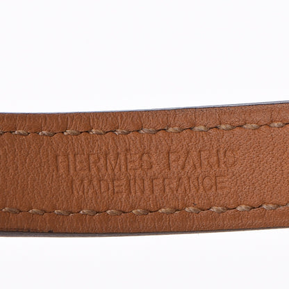 Hermes Swift Rivale Double Tour Bracelet M Etoupe 5 of 8