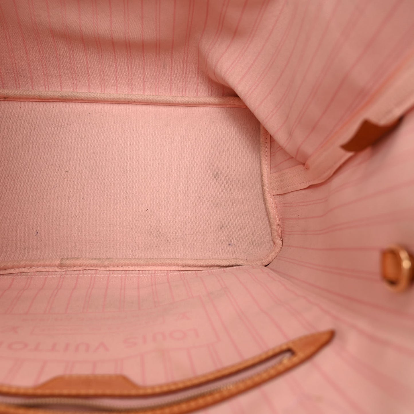 Damier Azur Neo Neverfull MM Rose Ballerine
