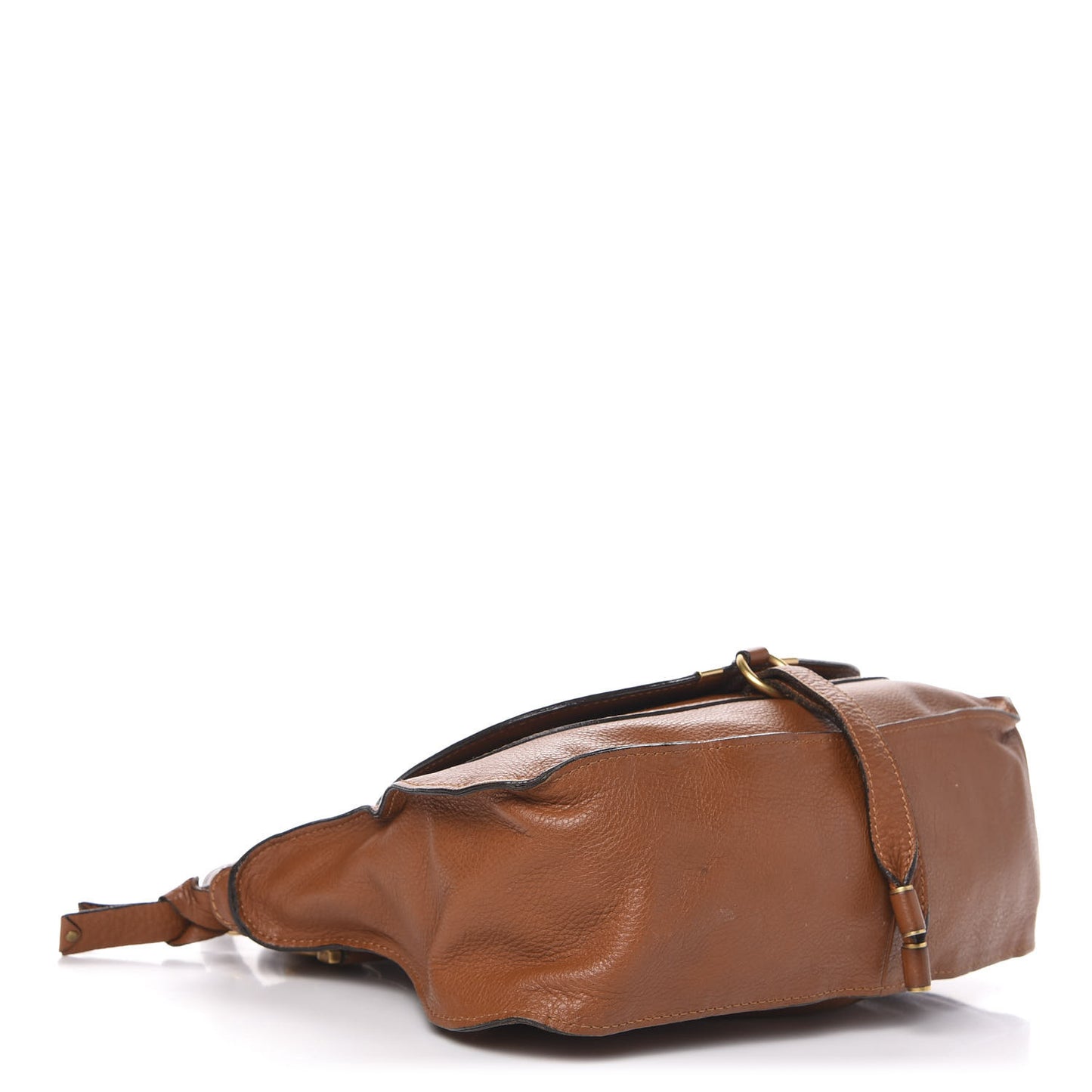 Calfskin Medium Marcie Satchel Tan