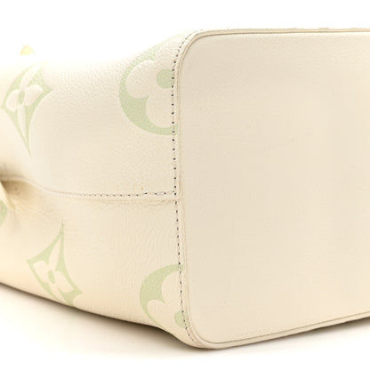 Louis Vuitton Empreinte Monogram Giant Neonoe BB Latte Matcha 10 of 15
