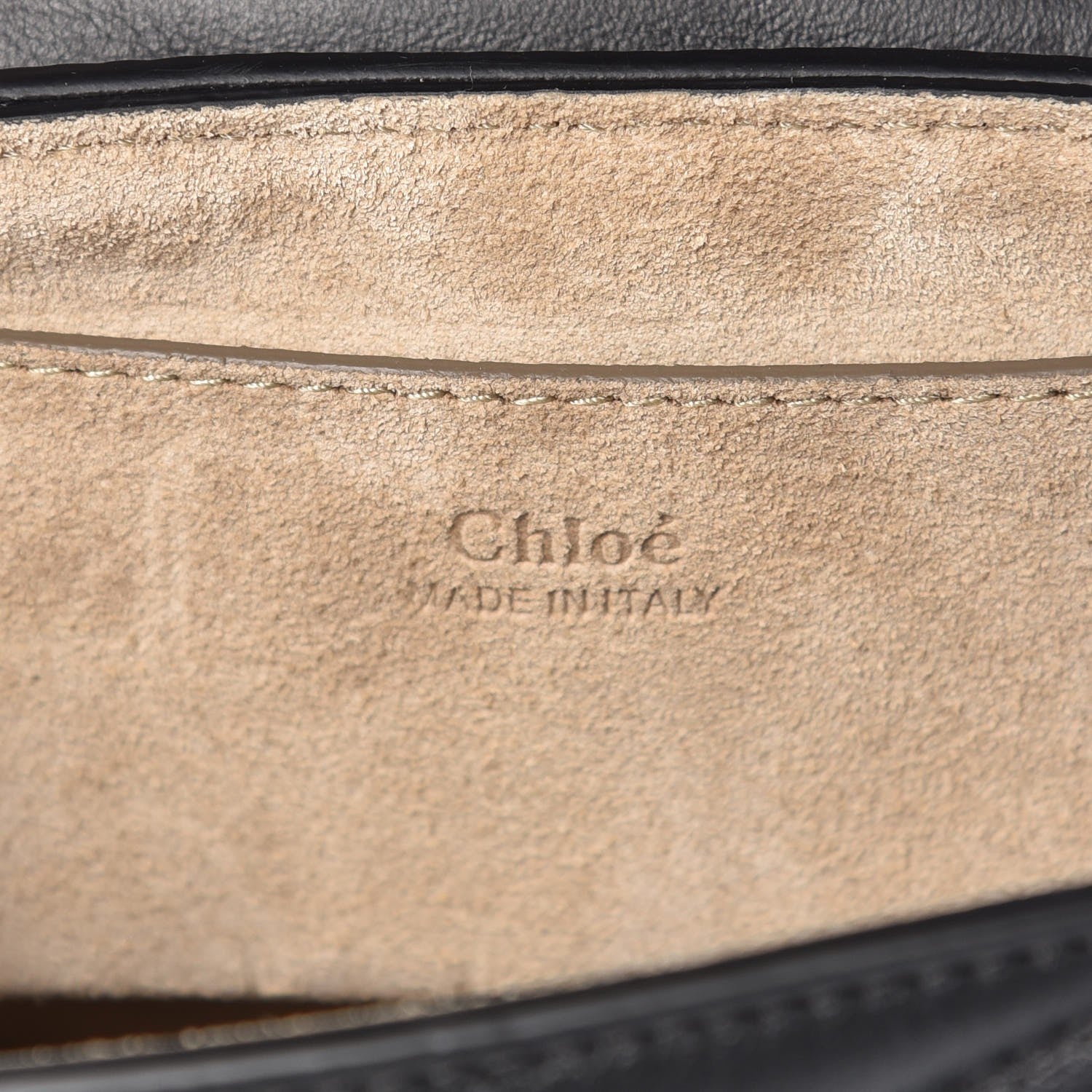 Chloe Calfskin Quilted Nano Drew Bijou Shoulder Bag Black 5 of 6