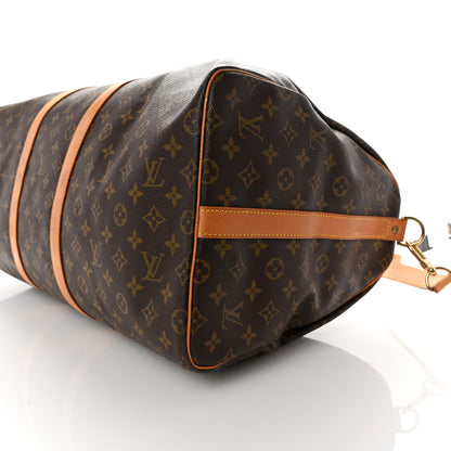 Louis Vuitton Monogram Keepall Bandouliere 55 9 of 9