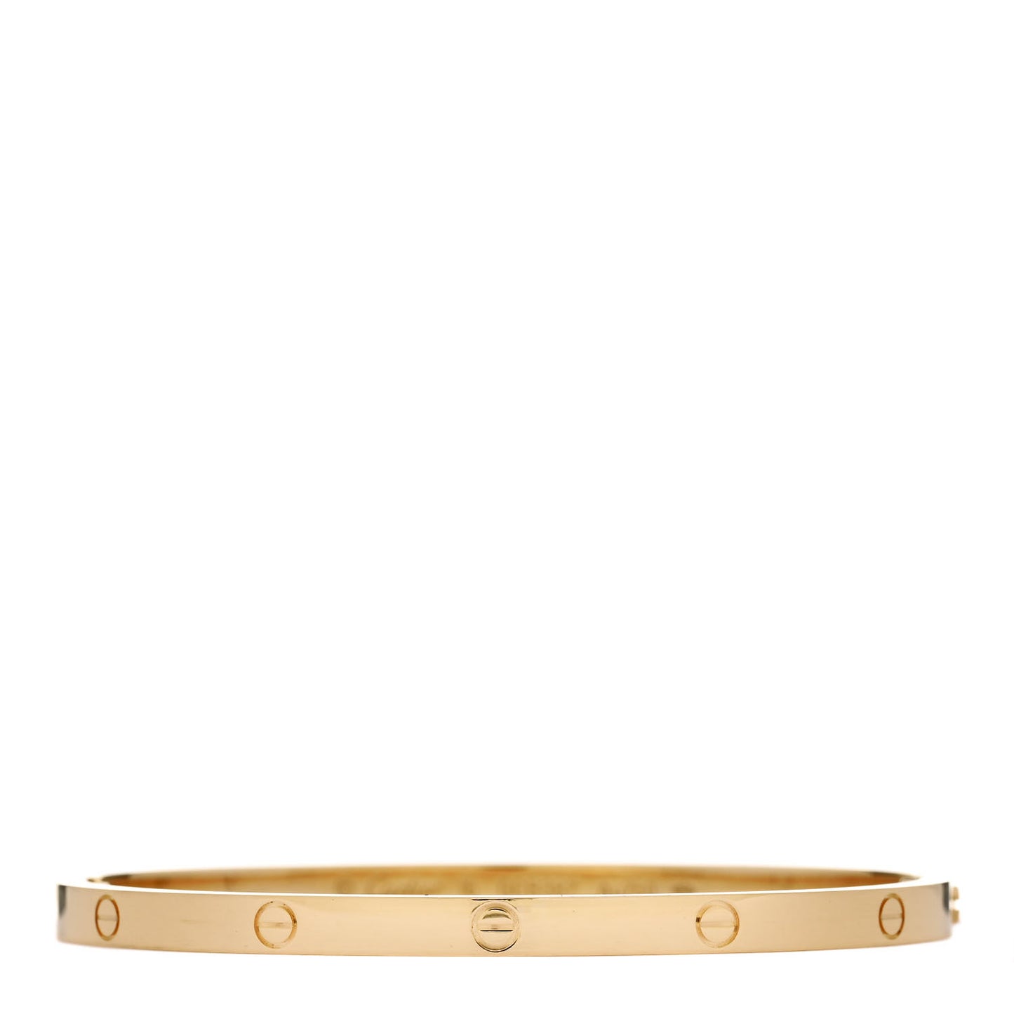 18K Yellow Gold Small LOVE Bracelet 16