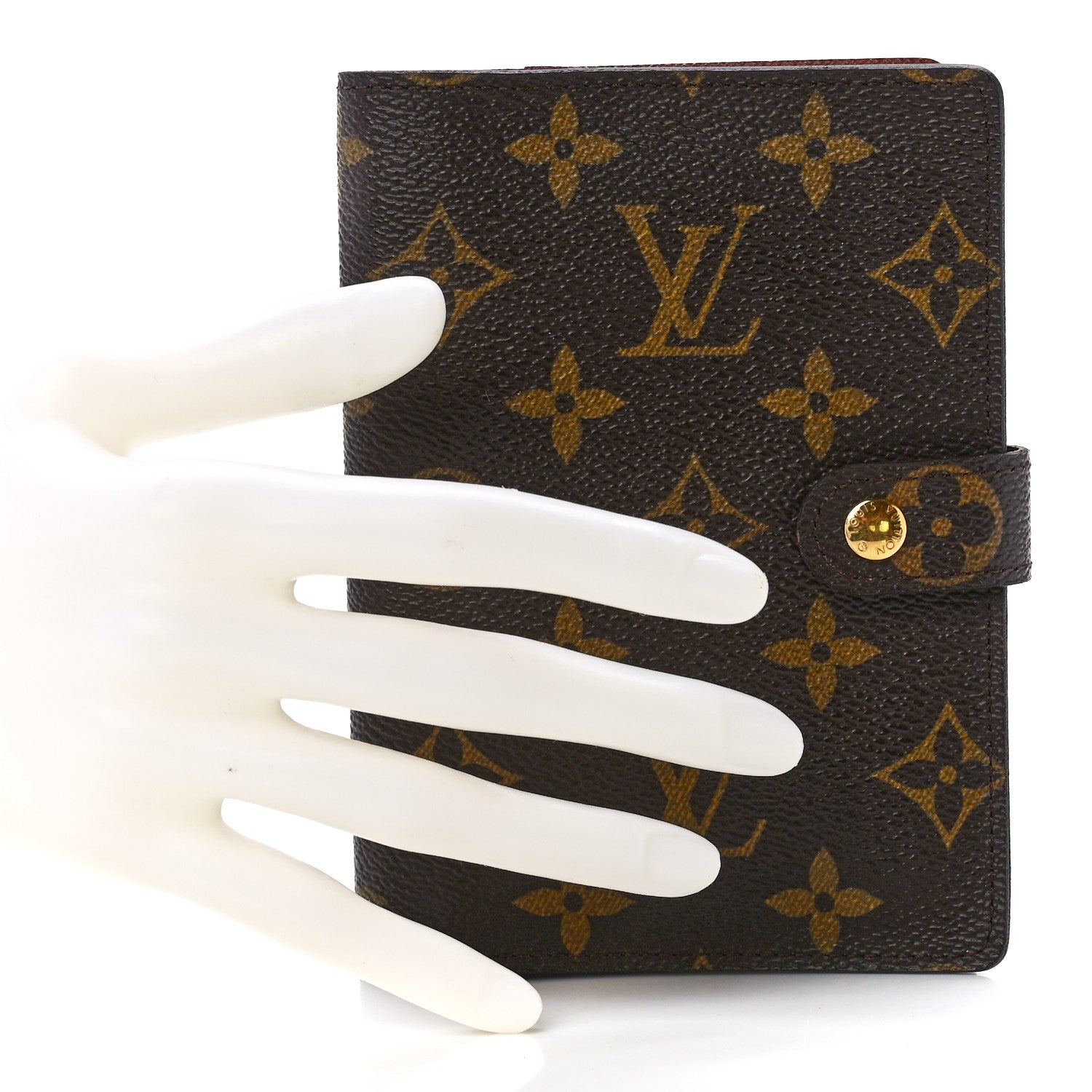 Louis Vuitton Monogram Small Ring Agenda Cover 2 of 11