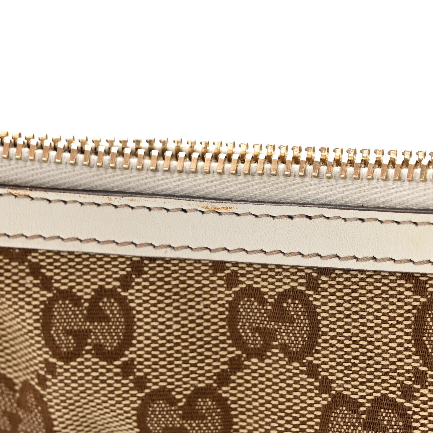 Monogram Pochette White