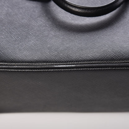Prada Saffiano Lux Small Promenade Tote Black 13 of 14