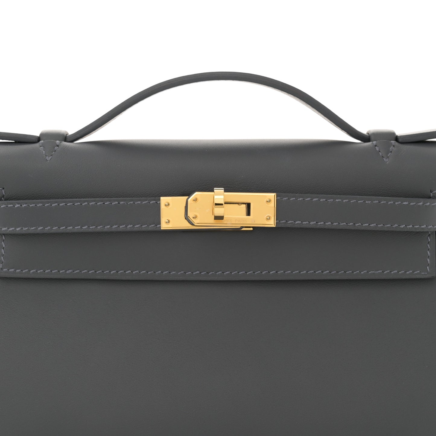 Swift Kelly Pochette Clutch Ardoise