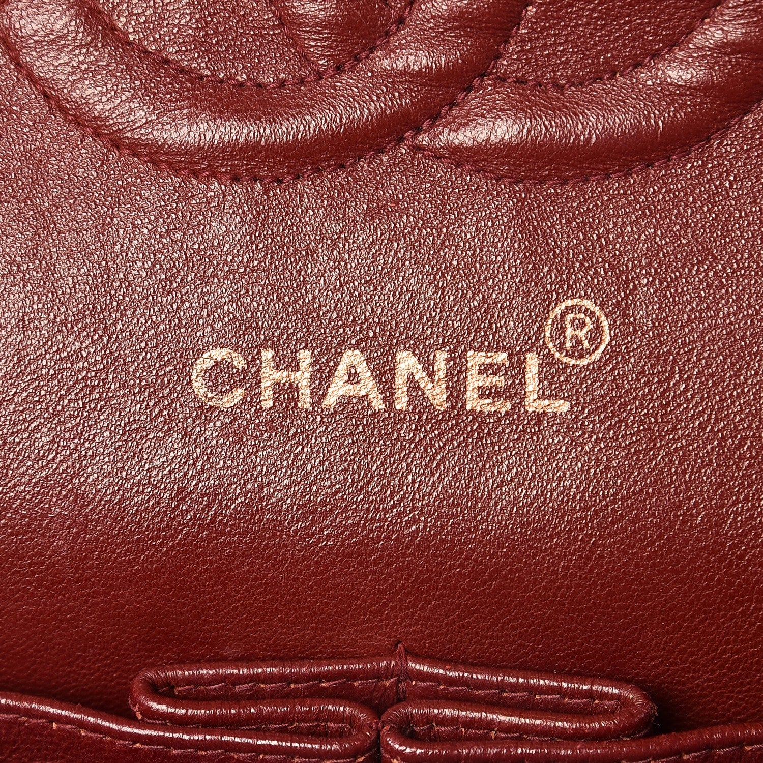 Chanel Lambskin Chevron Quilted Medium Double Flap Black 7 of 18