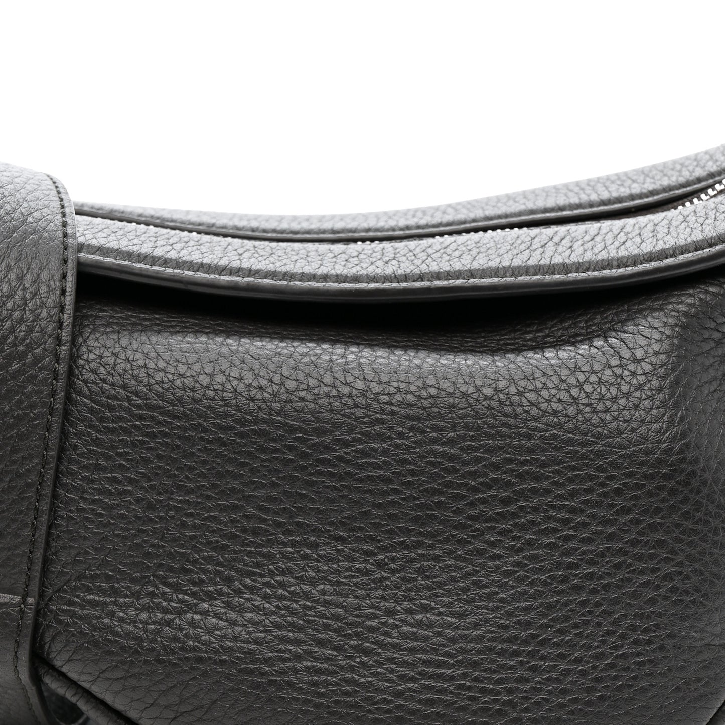 Deerskin Small Slouchy Banana Bag Espresso