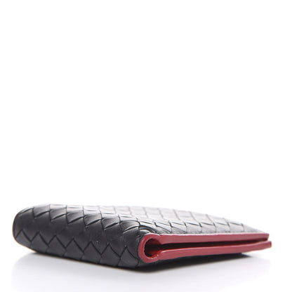 Bottega Veneta Nappa Intrecciato Bi-Fold Wallet Black Multicolor 4 of 11