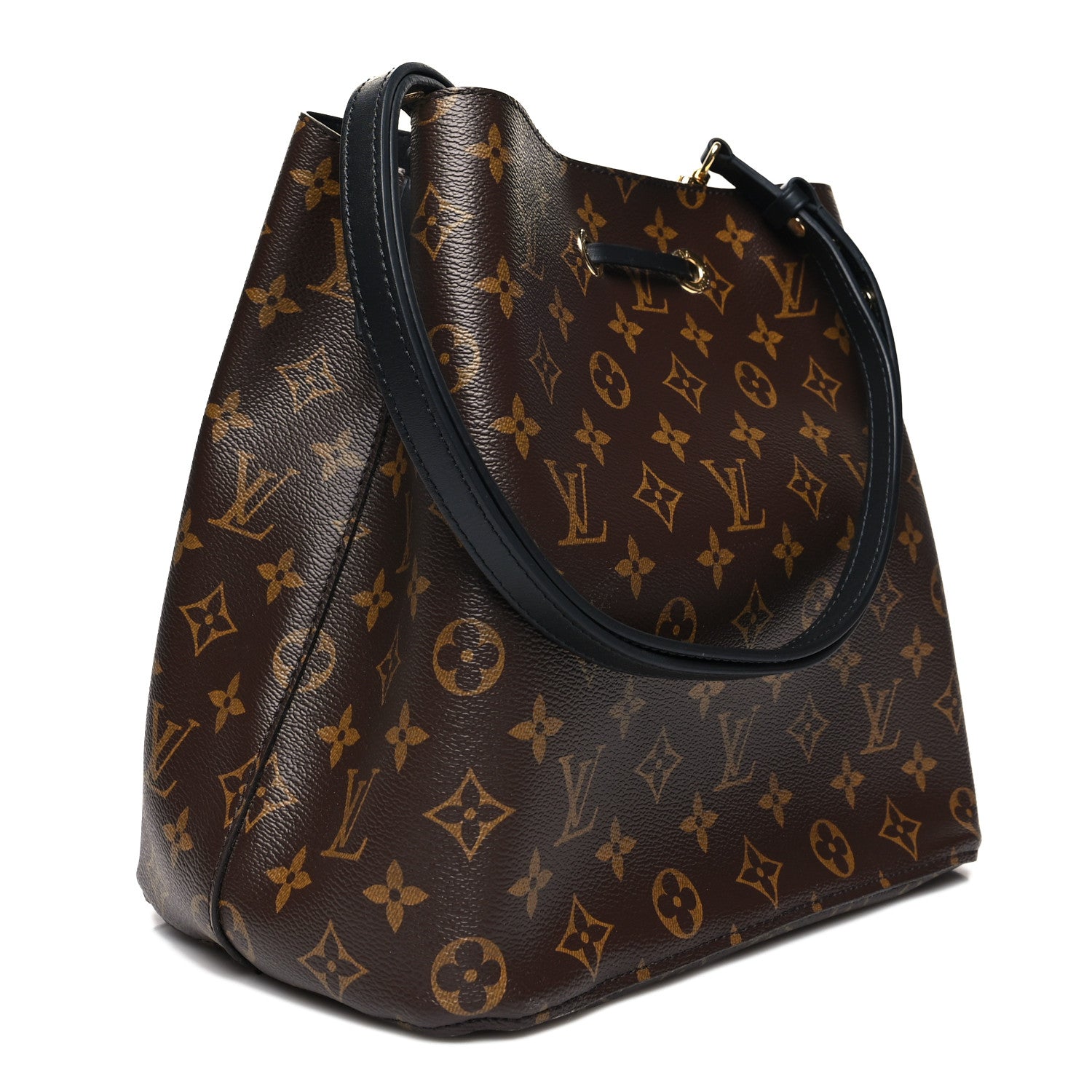 Louis Vuitton Monogram Neonoe MM Black 3 of 11