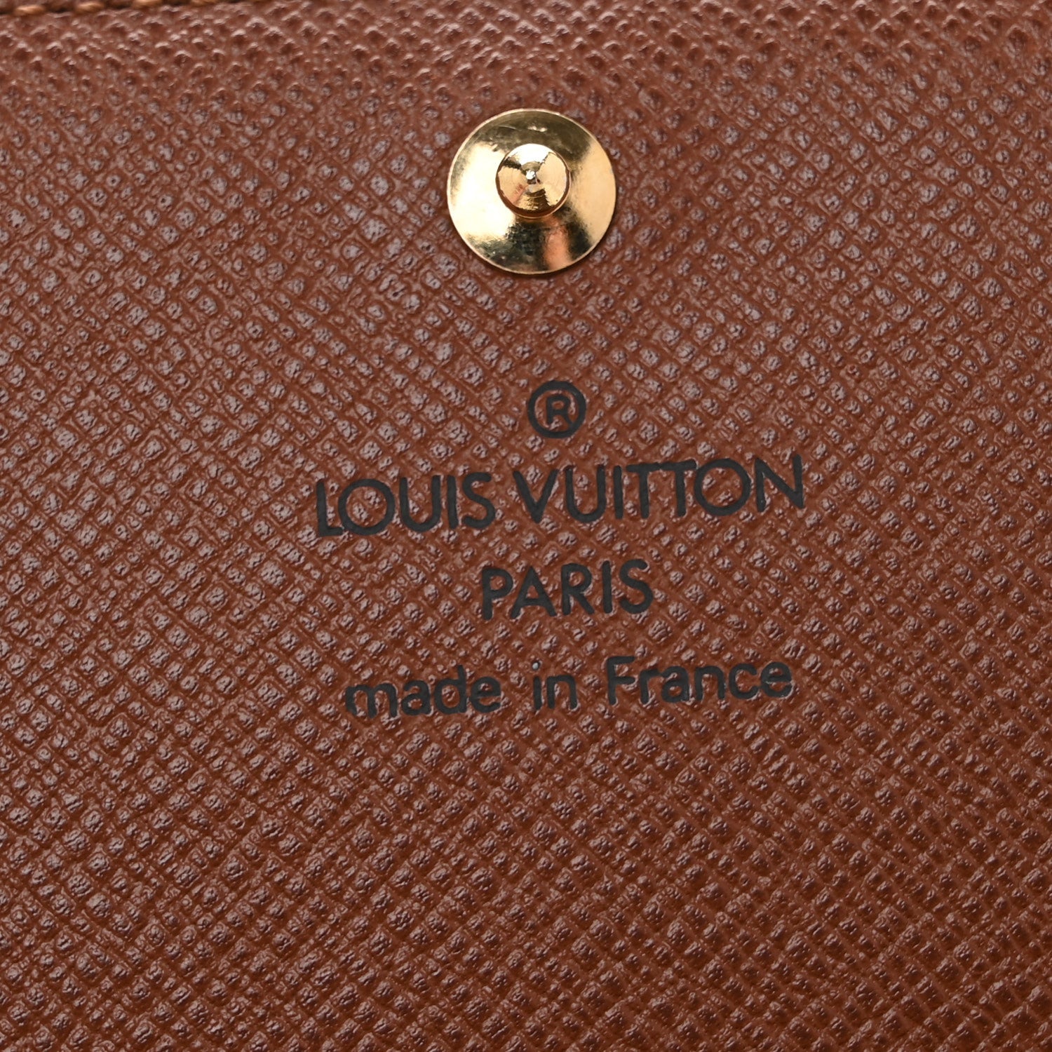 Louis Vuitton Monogram Porte-Monnaie Tresor Wallet 6 of 10
