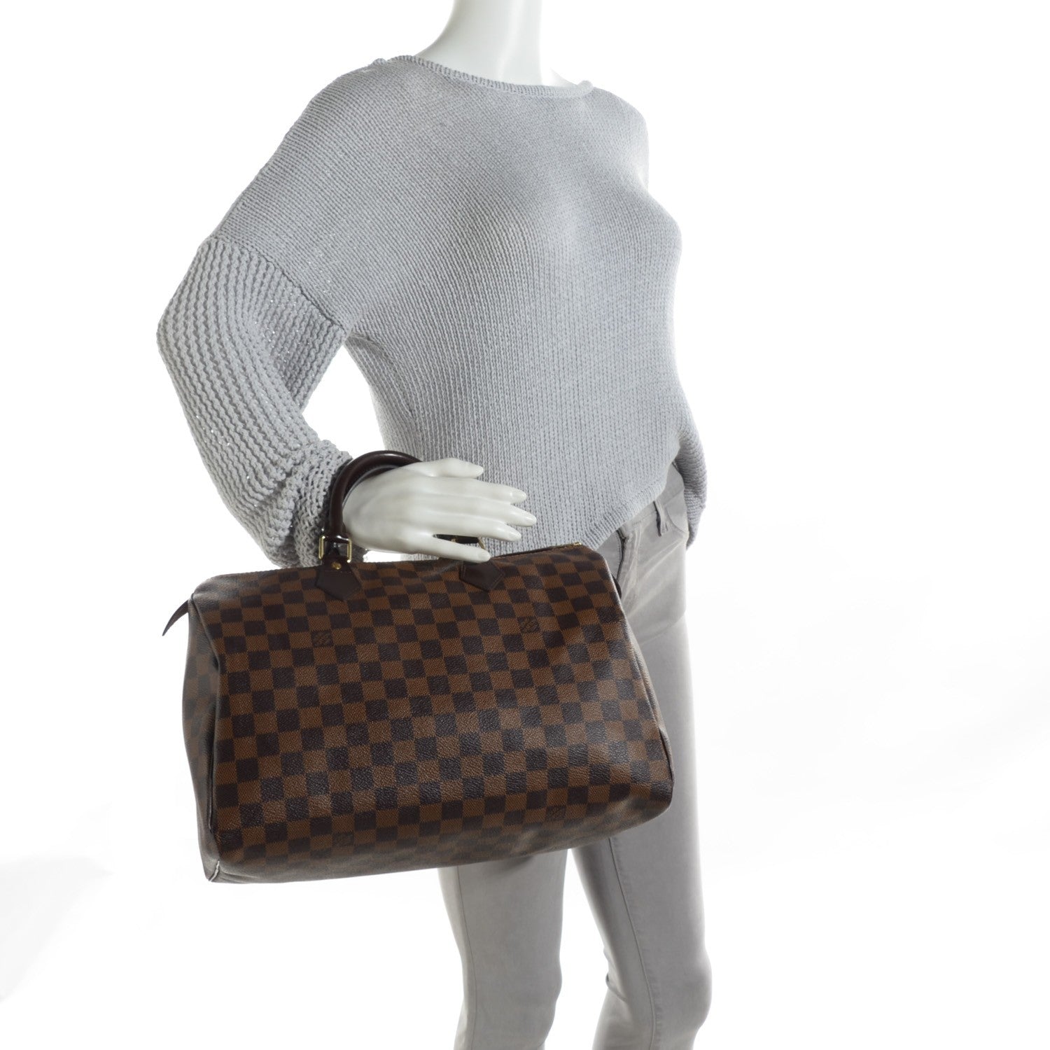 Louis Vuitton Damier Ebene Speedy 35 2 of 7