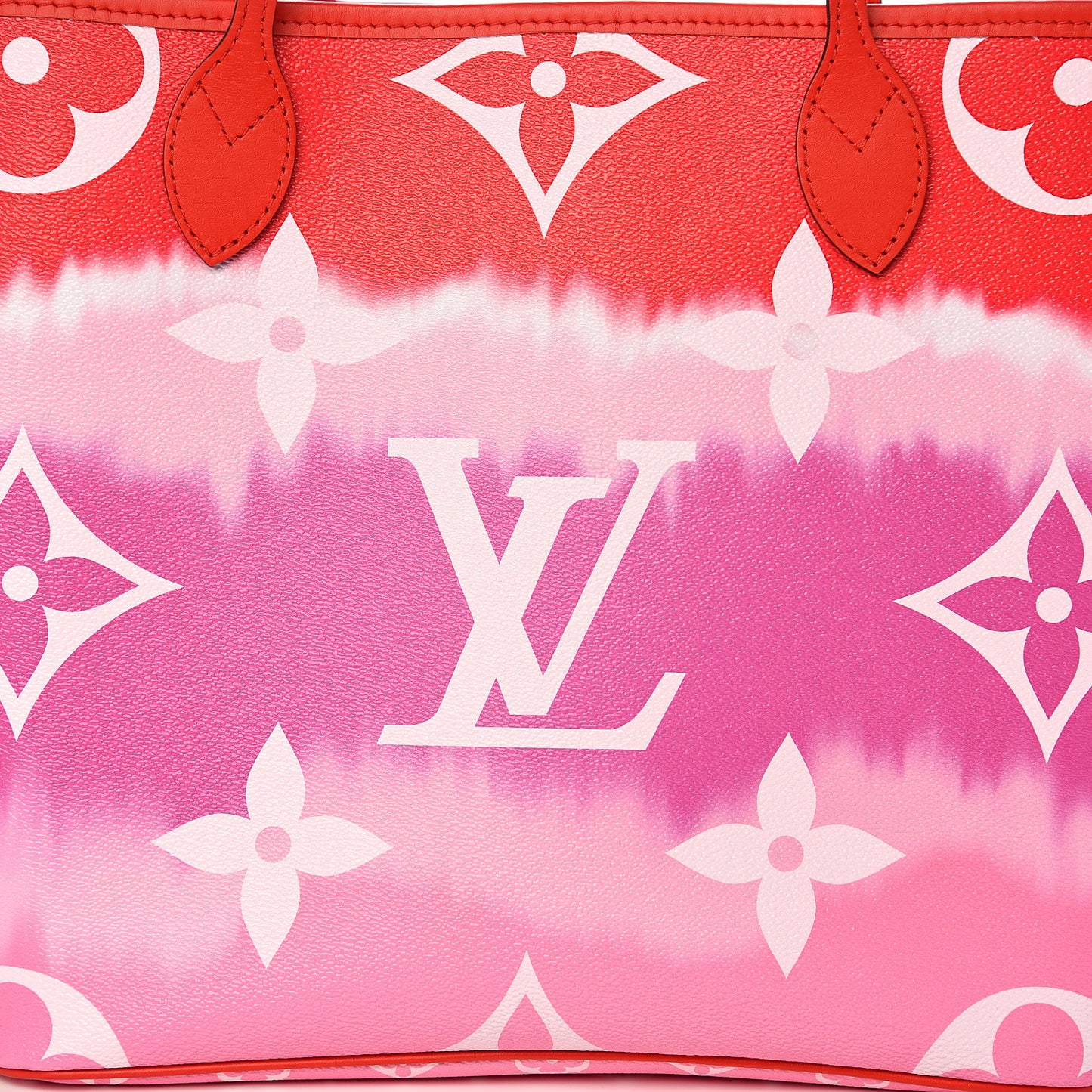 Monogram Escale Neverfull MM Rouge