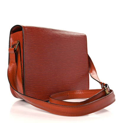 Louis Vuitton Epi Cartouchiere MM Kenyan Fawn 3 of 8