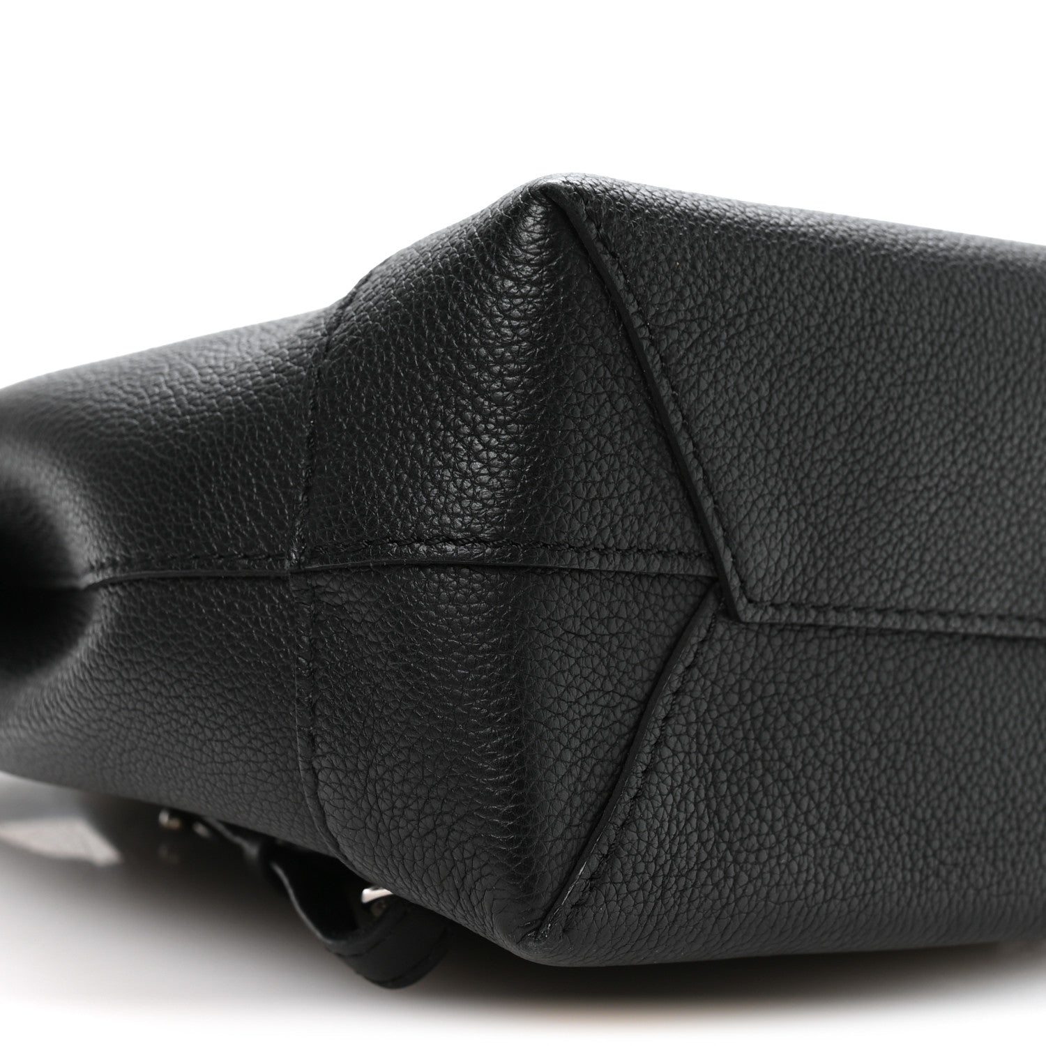 Louis Vuitton Calfskin Lockme Mini Backpack Black 8 of 9