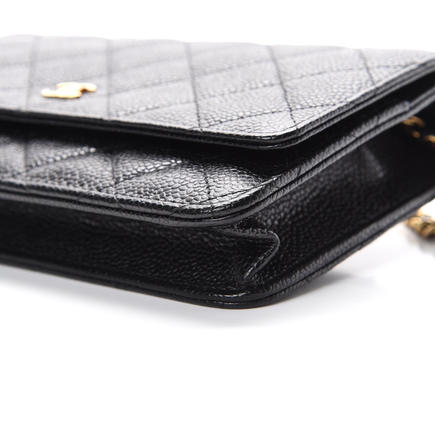 Chanel Caviar Quilted Wallet On Chain WOC Black 11 of 11