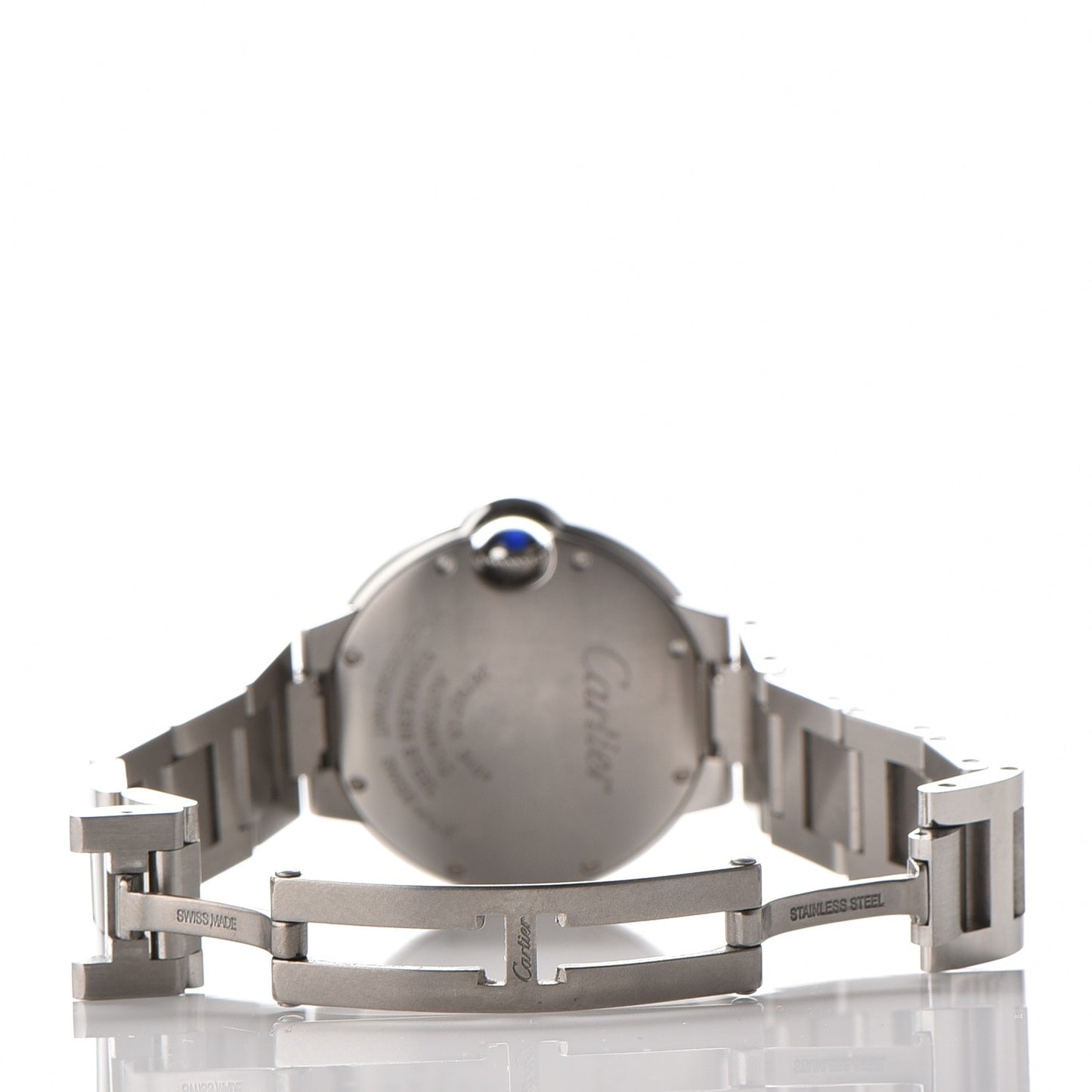 Stainless Steel Diamond 33mm Ballon Bleu De Automatic Watch