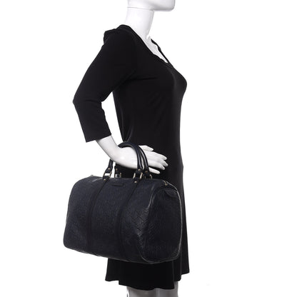 Gucci Guccissima Medium Joy Boston Blue 2 of 10