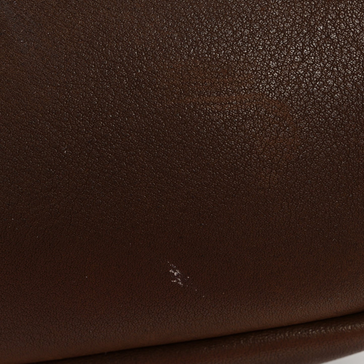 Calfskin Marcel Slouchy Top Handle Bag Deep Brown