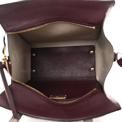 Salvatore Ferragamo Hammered Calfskin Double Handle Small Amy Tote Red 5 of 10