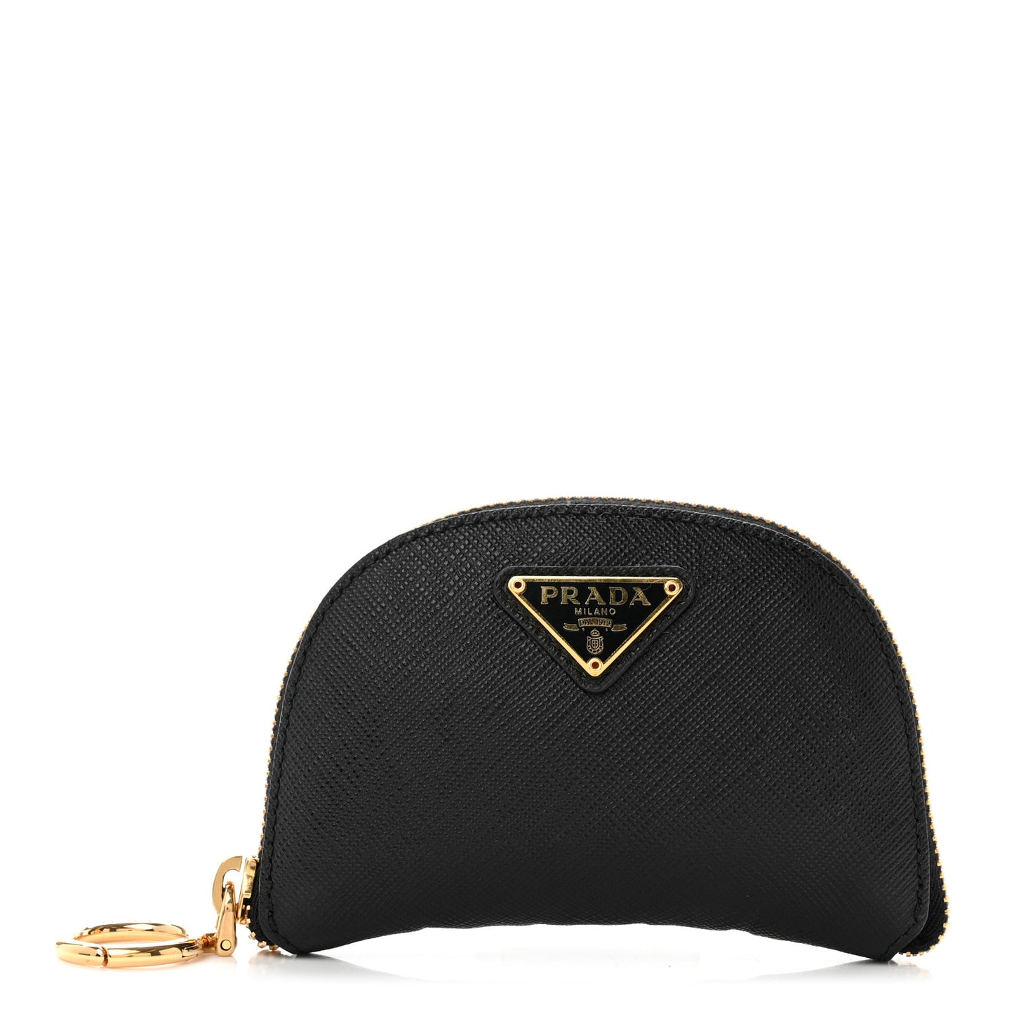 Saffiano Tessuto Travel Pouch Black Pervinca