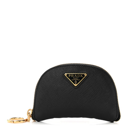 Prada Saffiano Tessuto Travel Pouch Black Pervinca 1 of 8