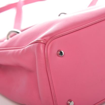 Christian Dior Calfskin Small Diorissimo Tote Pink 9 of 13