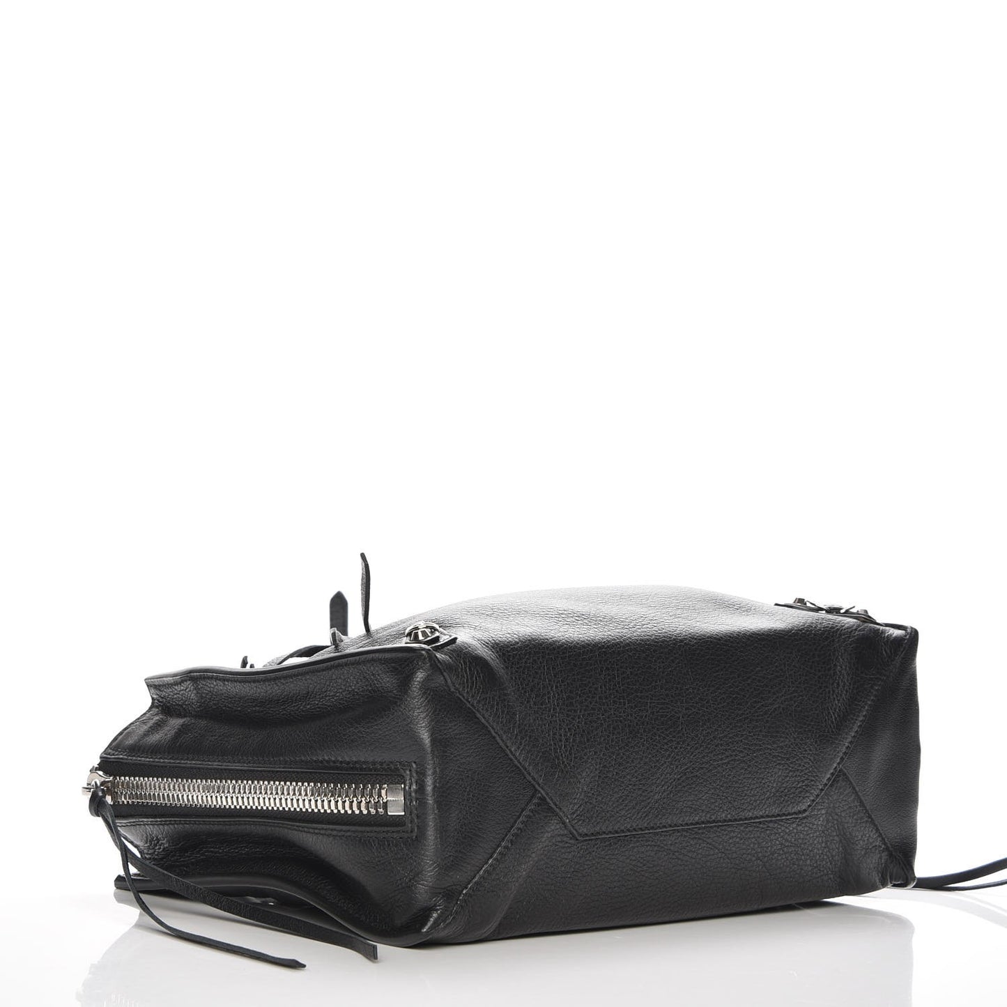 Veau Papier A6 Zip Around Tote Black