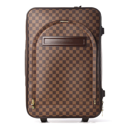 Louis Vuitton Damier Ebene Pegase 55 Rolling Luggage 1 of 14