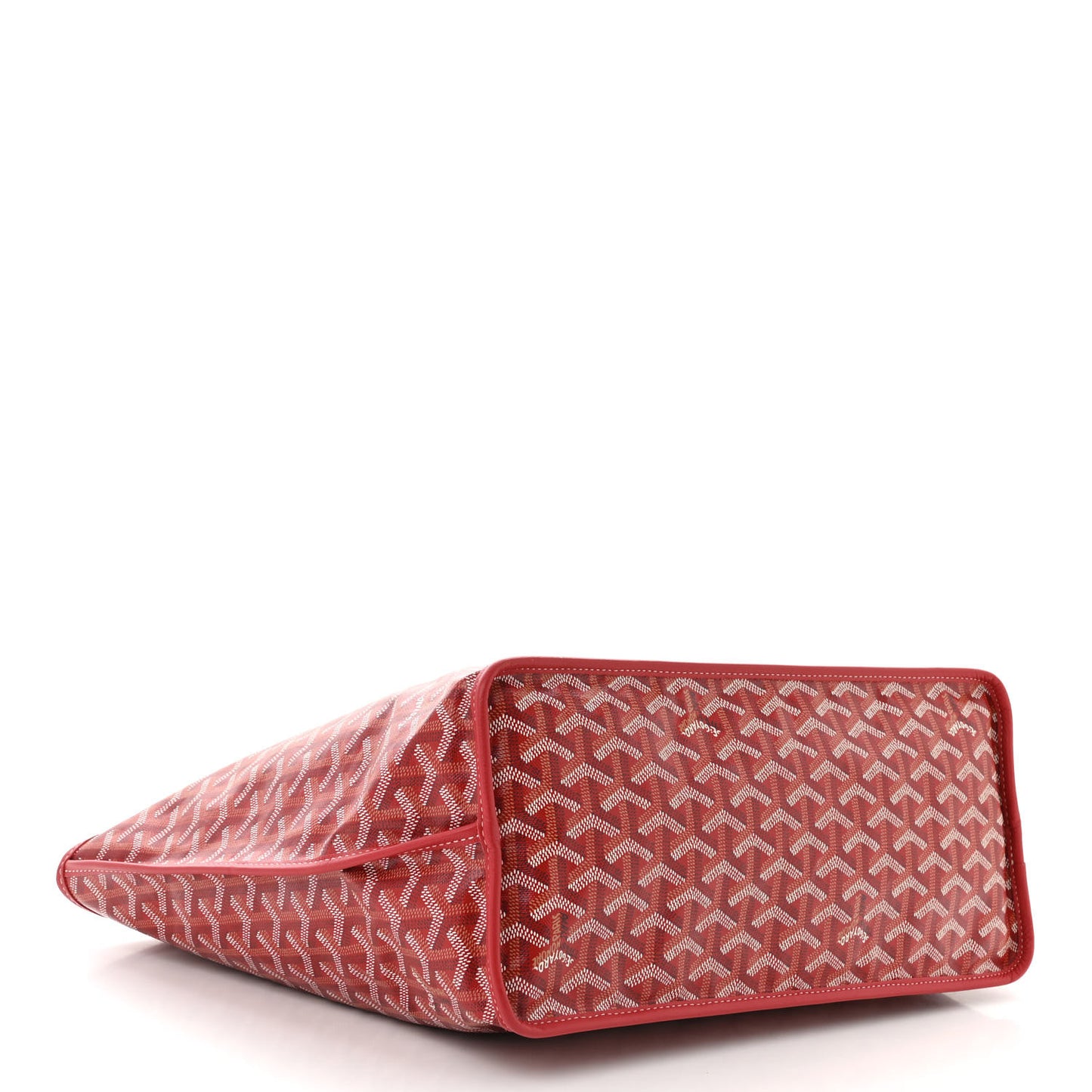 Goyardine Reversible Anjou PM Red