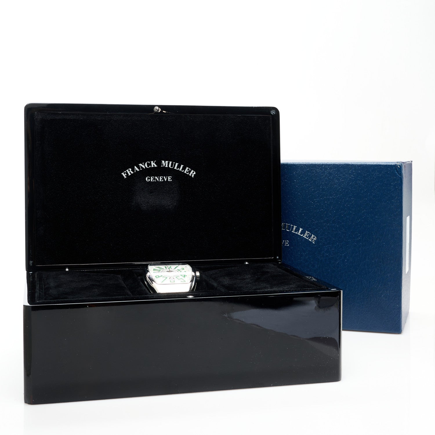 Franck Muller Stainless Steel Alligator 45mm Vanguard Automatic Watch Green V45SCDT 5 of 5