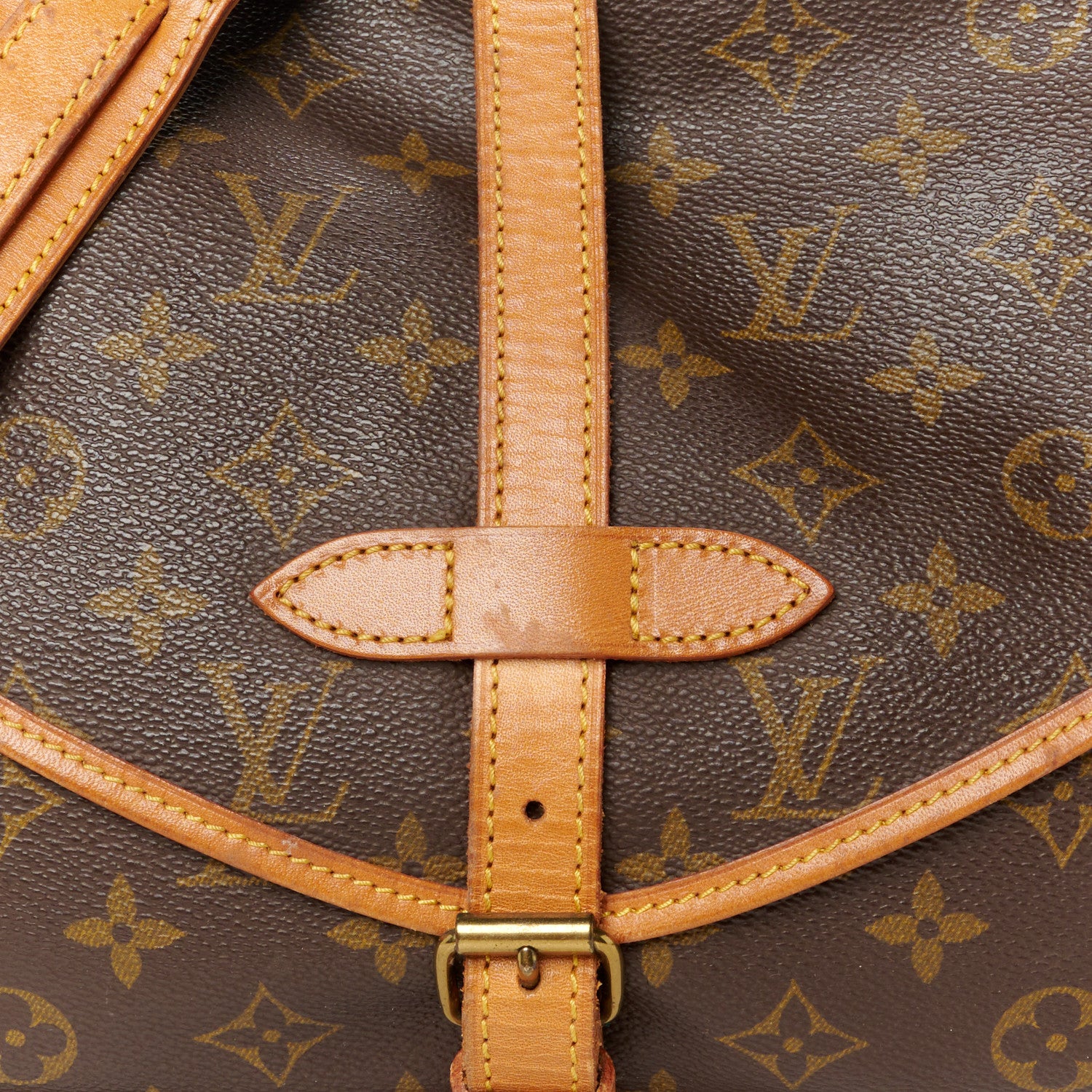 Louis Vuitton Monogram Saumur 30 10 of 15