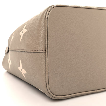 Louis Vuitton Empreinte Monogram Giant Neonoe MM Tourterelle Creme 9 of 11