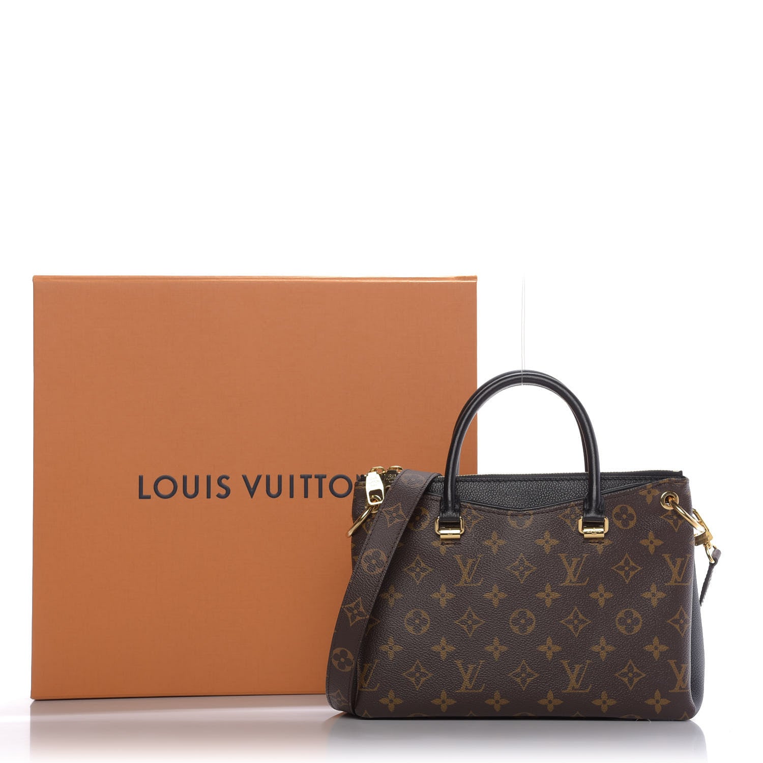 Louis Vuitton Monogram Pallas Full BB Black 10 of 10