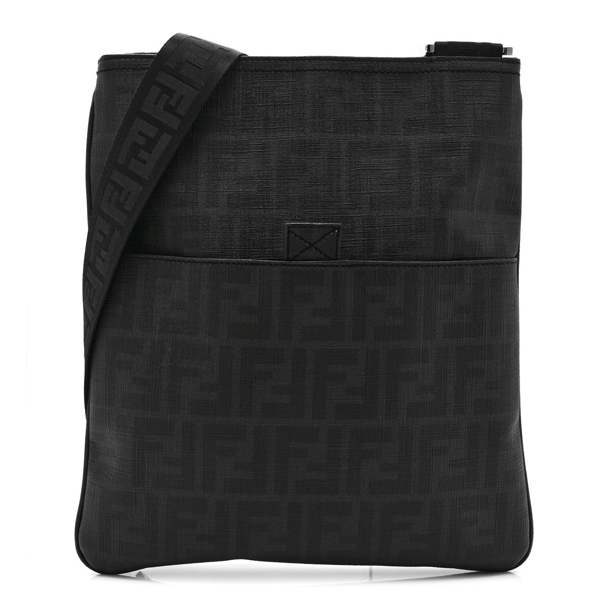 Zucca Spalmati Messenger Bag Black