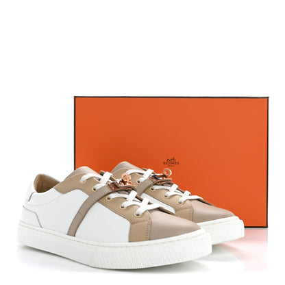 Hermes Calfskin Day Sneakers 41 Multicolor White 11 of 11