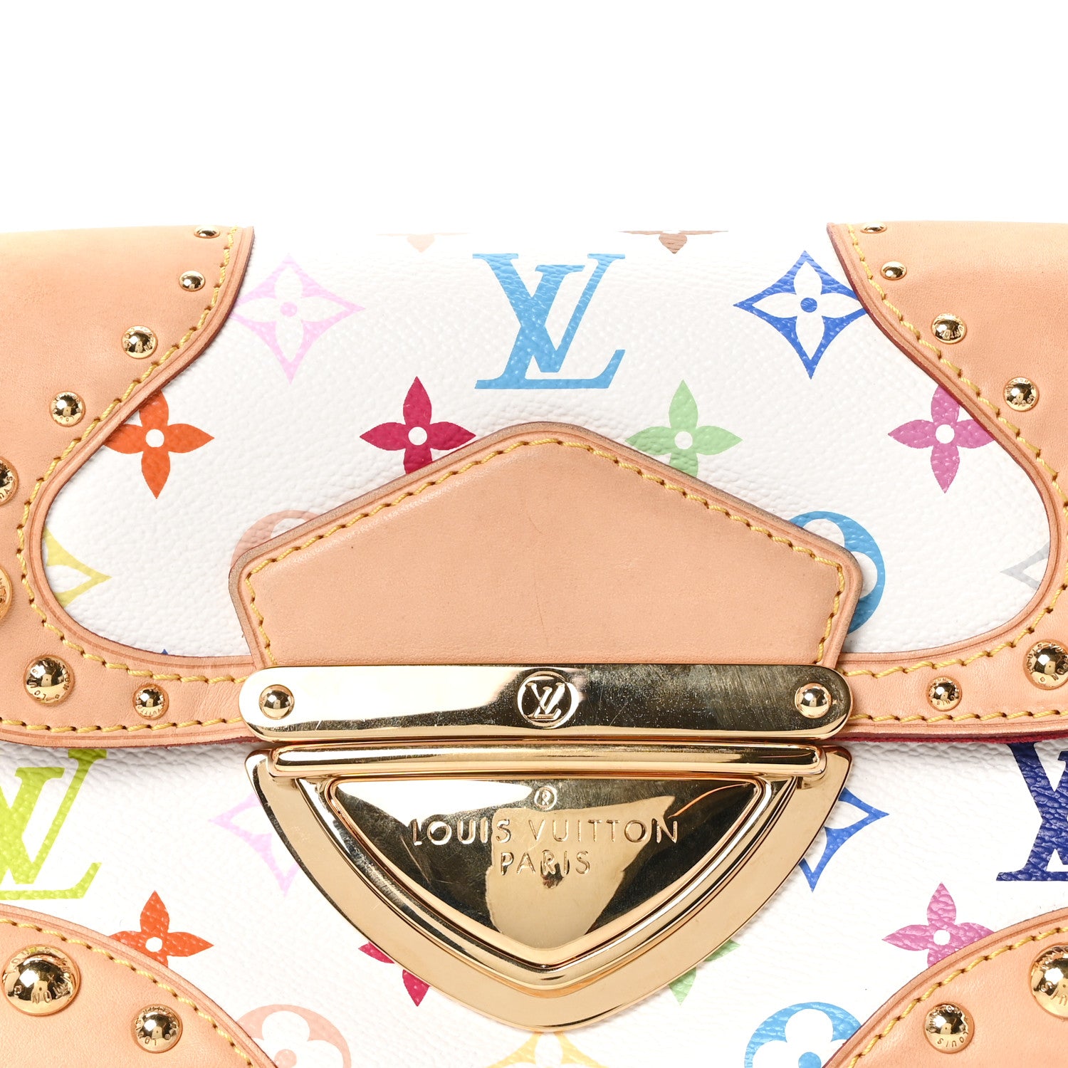 Louis Vuitton Monogram Multicolor Marilyn White 7 of 9