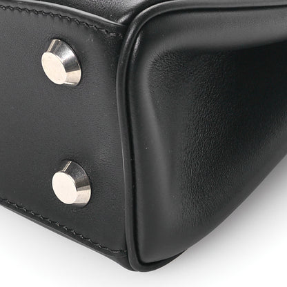 Balenciaga Natural Smooth Calfskin Mini Rodeo Top Handle Handbag Black 10 of 10
