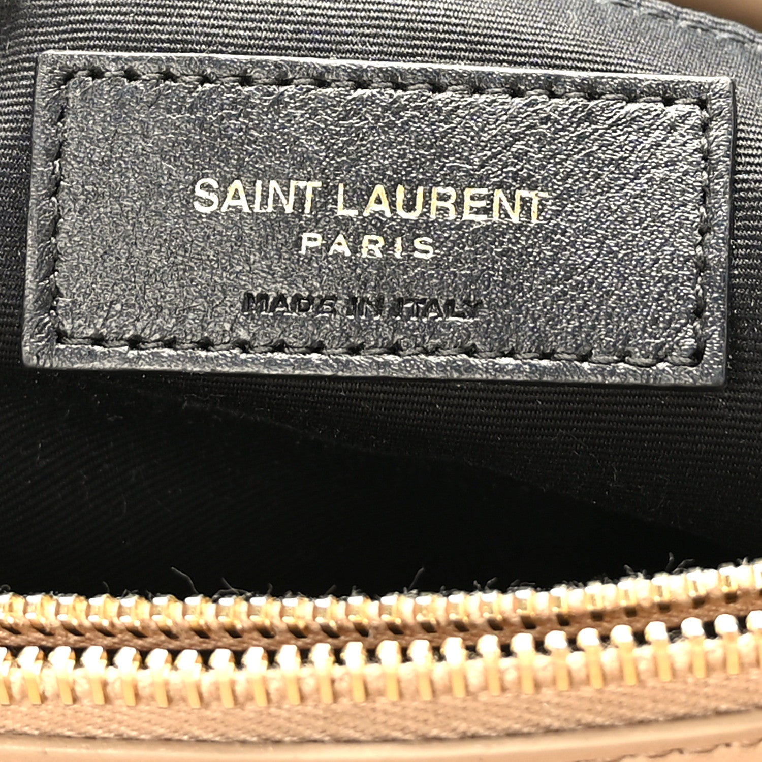 Saint Laurent Calfskin Y Quilted Monogram Medium Loulou Chain Satchel Light Natural 6 of 9