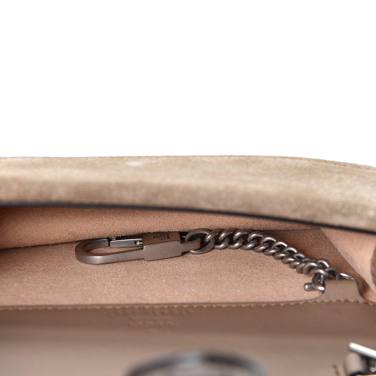Gucci GG Supreme Monogram Super Mini Dionysus Shoulder Bag Taupe 4 of 8
