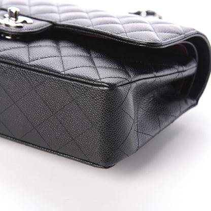 Chanel Caviar Quilted Medium Double Flap Black 8 of 8