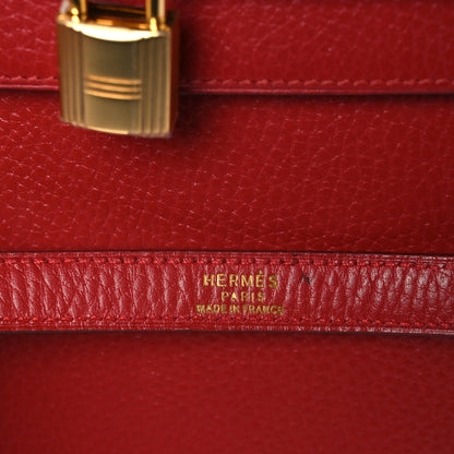 Hermes Ardennes Kelly Sellier 32 Rouge Vif 9 of 12