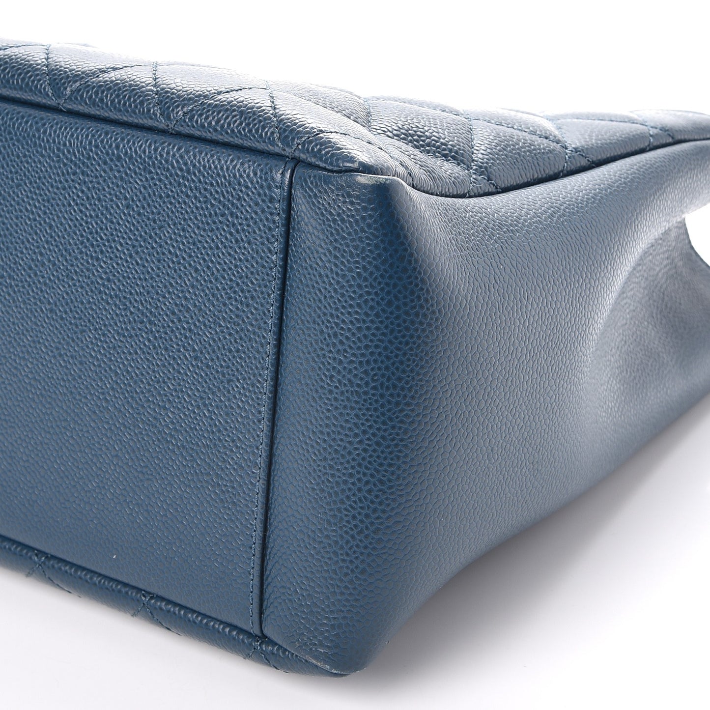 Caviar Grand Shopping Tote GST Dark Blue
