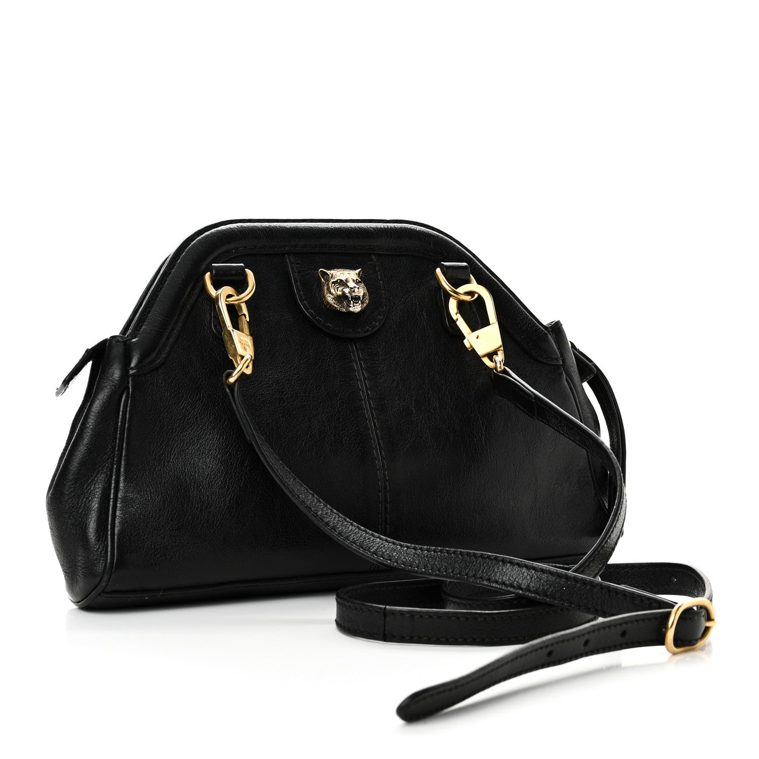 Gucci Calfskin Small Re(Belle) Crossbody Bag Black 3 of 10