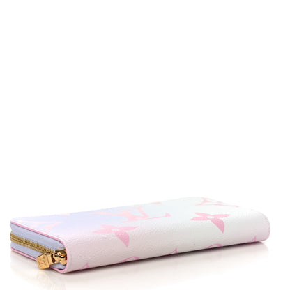 Louis Vuitton Monogram Giant Spring In The City Zippy Wallet Sunrise Pastel 4 of 10